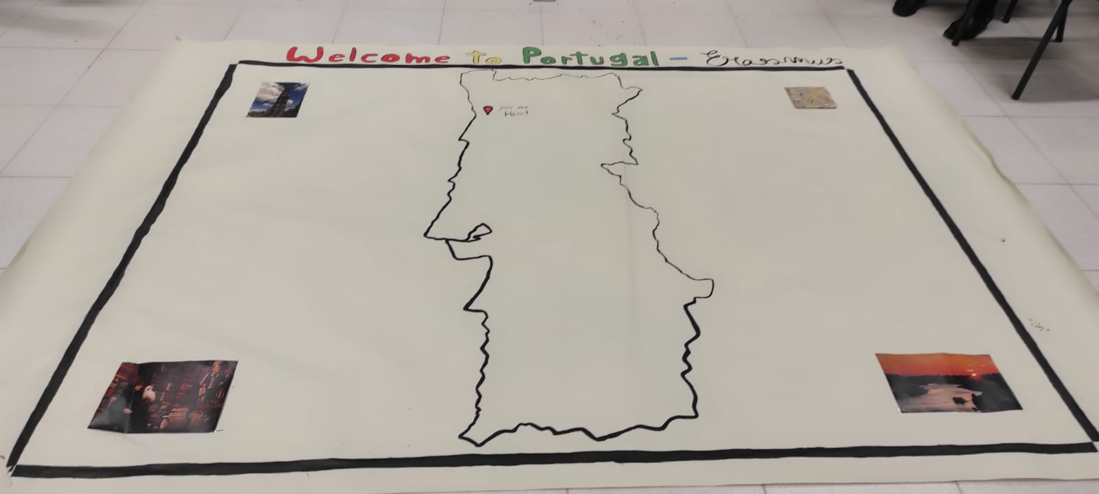 Welcome to Portugal - Erasmus Afişi