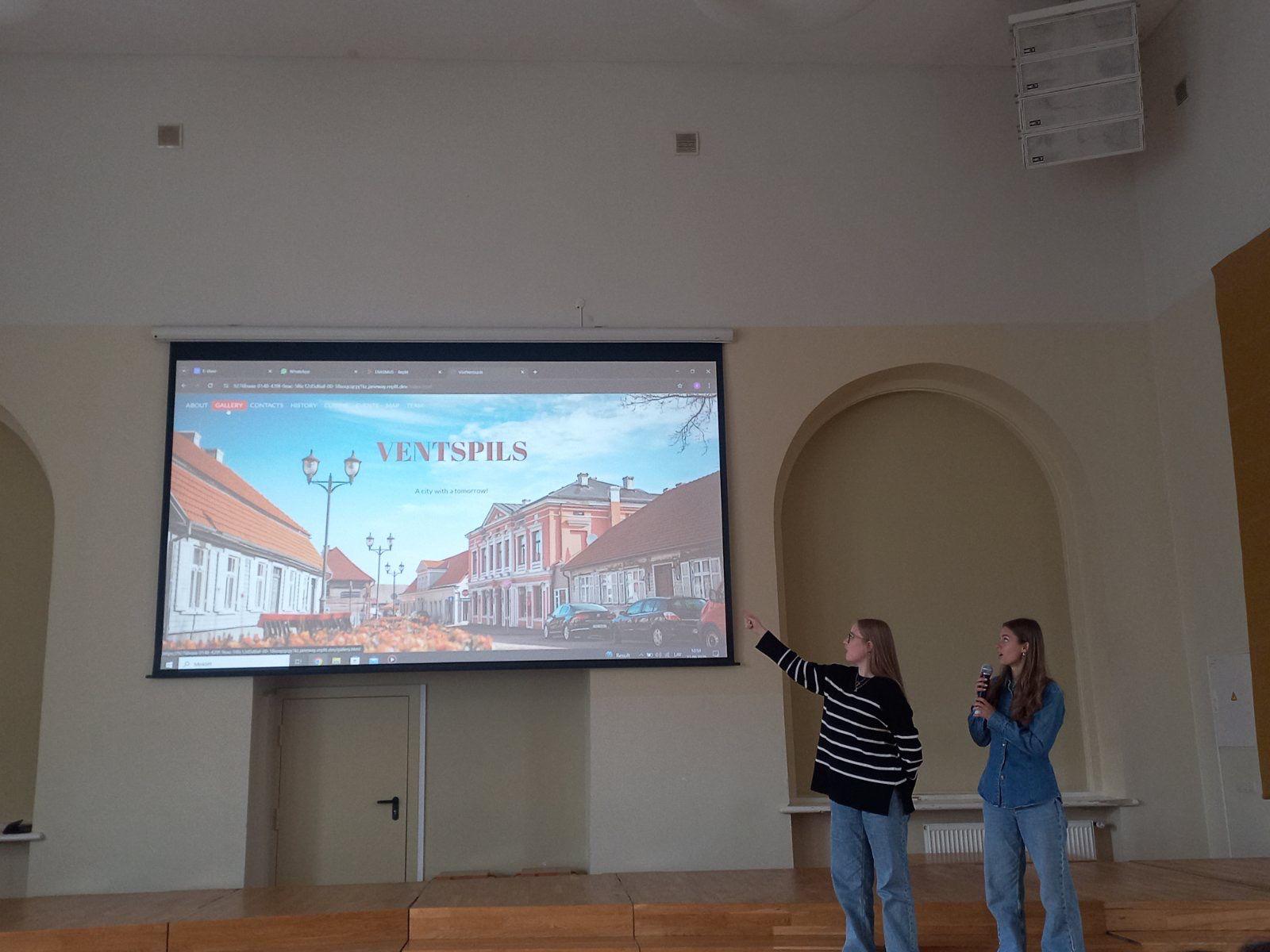 Letonya Öğrenci Sunumu - Ventspils